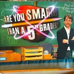 Are You Smarter Than a 5th Grader Board Game